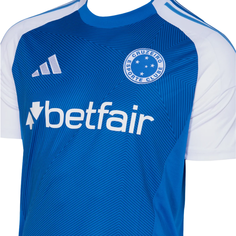 Camisa Cruzeiro 2025 – Versão Torcedor Jogo I Masculina