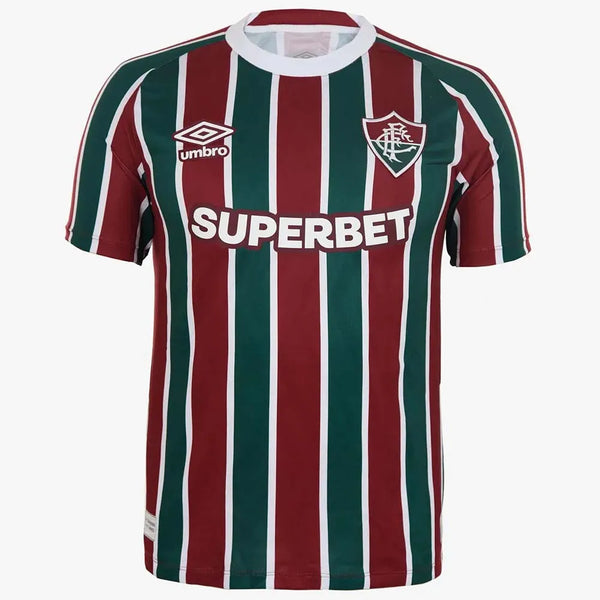 Camisa Fluminense 2025 – Versão Torcedor Jogo I Masculina
