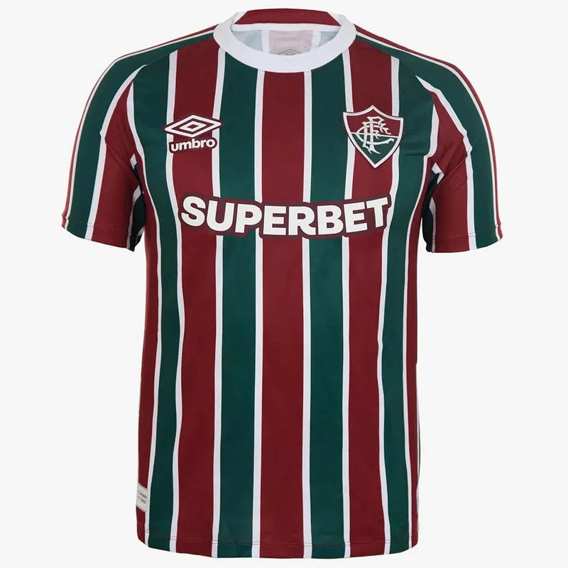 Camisa Fluminense 2025 – Versão Torcedor Jogo I Masculina