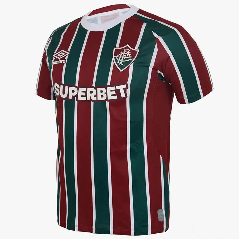 Camisa Fluminense 2025 – Versão Torcedor Jogo I Masculina