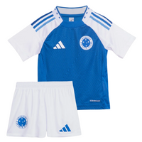 Uniforme Infantil Cruzeiro 2025 – Jogo I